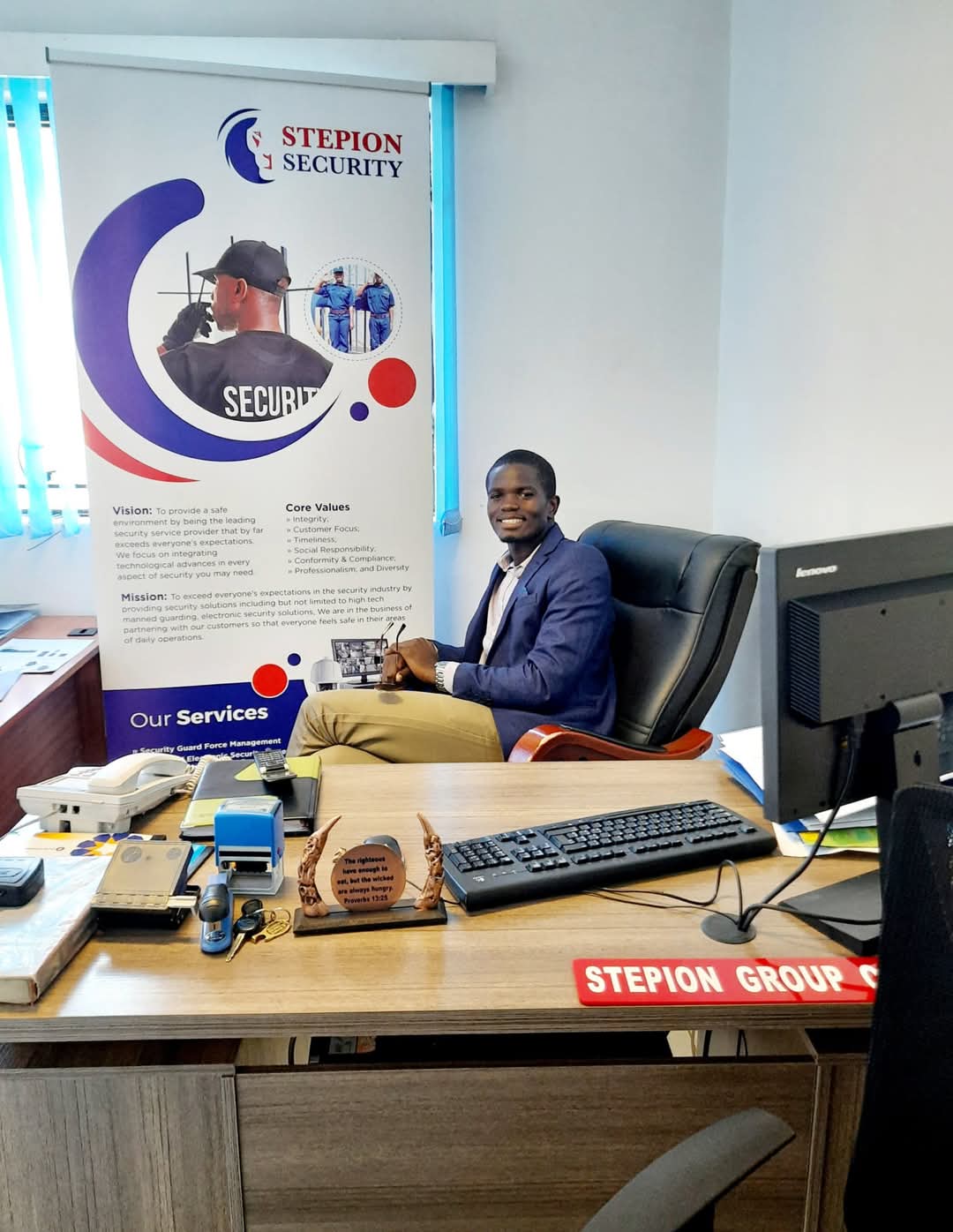 Stepion Security Professional Team in Action